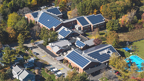 Cotting School Rooftop Solar Panels